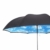 Hellery Reverse Regenschirm mit C-Griff, Umgedrehter Golfschirm, Stockschirm, Autofahrerschirm, Double Layer Inverted Umbrella - Blauer Himmel Weiße Wolke - 6
