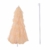 HOMCOM Outsunny Sonnenschirm Hawaiischirm Strandschirm Partyschirm Gartenschirm, 4 Modelle (Hawaiischirm/Ø160cm/beige) - 3