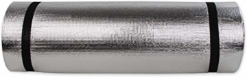 Isomatte Compact Aluminium Thermo Matte Isoliermatte Camping Outdoor leicht Farbe Oliv - 2