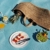 jilda-tex Picknickdecke Campingdecke XXL Matte 200x200 cm Strandmatte wasserdicht sandfest (Chillout-Petrol) - 5
