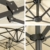 Nexos Doppelsonnenschirm XXL Sonnenschirm Creme mit Kurbel Oval Spannweite 4,65m Polyester 180g/m² Terrasse Marktschirm Riesenschirm Garten-Schirm - 3