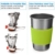 Odoland Camping Geschirr Set 9-teiliges Outdoor Kochgeschirr Aluminium Camping Töpfe Becher Faltbare Besteck Mini Campingkocher für Outdoor Picknick Wandern - 4