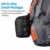 Odoland Camping Geschirr Set 9-teiliges Outdoor Kochgeschirr Aluminium Camping Töpfe Becher Faltbare Besteck Mini Campingkocher für Outdoor Picknick Wandern - 8