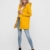 ONLY Female Regenjacke Langer MGolden Yellow - 6