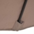 Outsunny Sonnenschirm mit Kurbel, Doppelschirm, Verstellbarer Gartenschirm, Sonnenschutz, Metall, Braun, 460 x 270 x 250 cm - 9