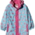 Playshoes Mädchen Regenjacke Eulen Regenmantel, Türkis (Türkis 15),116 - 1