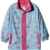 Playshoes Mädchen Regenjacke Eulen Regenmantel, Türkis (Türkis 15),116 - 2