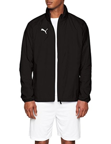 PUMA Herren LIGA Training Rain Jacket Core Black White, XL - 7