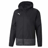 Puma Herren teamGOAL 23 Training Rain Jack Regenjacke, Black-Asphalt, M - 1