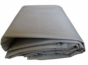 QUICK STAR Ersatzdach Gartenschaukel Universal 145x210 cm Hollywoodschaukel 3 Sitzer Sand UV 50 Ersatz Bezug Sonnendach Schaukel Dach - 2