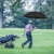 Regenschirm 62 Zoll Größe XXL Schirm Leicht Fiberglas Golfschirm mit Reflexstreifen Automatik Öffnen Stockschirme Windfeste und Sturmsicher Partnerschirm (Schwarz) - 7