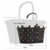 Reisenthel carrybag XS dots Einkaufskorb Picknickkorb Henkelkorb 5 Liter schwarz mit Punkten - Größe beachten ! - 6
