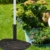 Relaxdays Sonnenschirmständer halbrund, wetterfest, schwer, Garten & Terrasse, Stockgröße 38 mm, BxT: 50 x 32 cm, braun - 7