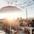 Relaxdays Strandschirm gestreift, höhenverstellbarer Sonnenschirm, Gartenschirm mit 50+ UV-Schutz, HD 210 x 170 cm, bunt - 7