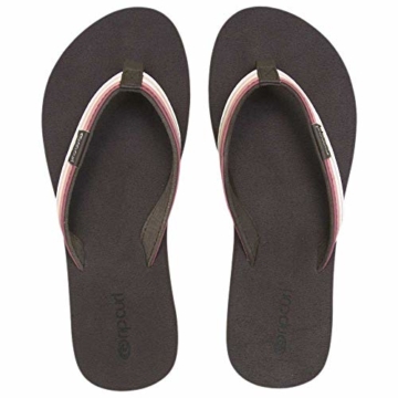 Rip Curl Freedom Damen Zehentrenner Kunstleder,Frauen,pflegeleicht,Sandale,Flipflops,Strand,wasserabweisend,leicht,Rust,36 - 2