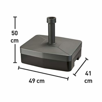 Schirmständer Lucena Anthrazit 40 kg - 2