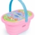 Smoby 310589 – Peppa Wutz Picknick-Korb – Spielset mit Spielzeug-Teeservice (20 Teile), inkl. Teller, Besteck, Becher, für Kinder ab 3 Jahren, rosa - 1