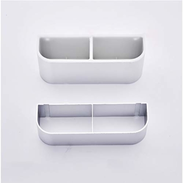 Sport Tent-Schirmständer Wand Regenschirmständer Wasserauffangschale Wandschirmständer für Flur Zuhause und Büro (Matt Silber) - 4