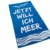 Strandtuch, Badetuch 170 x 90 Frottee-Velour Liegetuch Strandtuch Trockentuch (Blau - Ich Will Meer) - 6