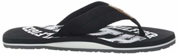 Tommy Hilfiger Herren ESSENTIAL TH BEACH SANDAL Zehentrenner, Schwarz (Black 990), 42 EU - 2