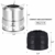 TOMSHOO Holzofen Tragbar Hobo Ofen Campingkocher Holzvergaser Klapp und Winddicht Kompakt Edelstahl Herd für Outdoor Camping Picknick BBQ - 6