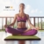 TRESKO Yogamatte Phthalatfrei - Gymnastikmatte rutschfest, Pilatesmatte Fitnessmatte mit Tragegurt, 185 x 60 x 1,0 cm - 3
