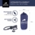 udonia Isomatte - ultraleichte Luftmatratze (blau) für Camping & Outdoor - mit Kopfkissen, praktischem Tragebeutel, Pumpe & Reparatur-Set - 4