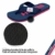 Ultrapower Flip-On Zehentrenner | Flip Flops | Badelatschen | Strandschuhe | Duschlatschen | Zehenstegpantolette | Bad | Sauna Schuhe | Sandalen | Blau/Rot | Gr.45 - 6