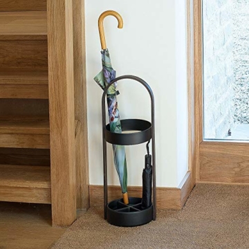 Umbra 320240-048 Hub Schirmständer, schwarz / walnuß - 2