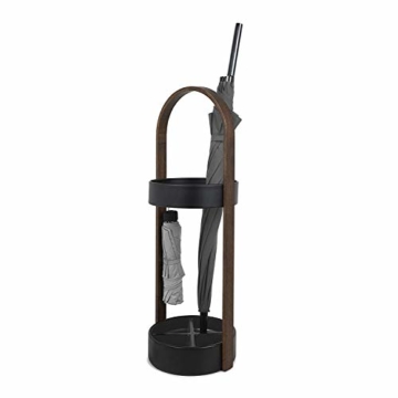 Umbra 320240-048 Hub Schirmständer, schwarz / walnuß - 4