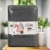 Utopia Towels - Handtücher Set aus Baumwolle 600 GSM - 100% Baumwolle, 41 x 71 cm - 6er Pack (Grau) - 7