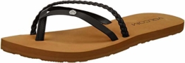 Volcom Damen Thrills Zehentrenner, Schwarz (Black), 36 EU - 1