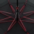 VONDAVO 54 inches Regenschirm Stockschirm Automatik - Übergroß Doppelt Überdachunges sturmsicherer Golfschirm mit 8 Rot Fiberglas Streben und Ledergriff, ideal für 1-3 Personen bei Sturm - 6