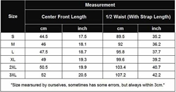 ADOME Damen Strandrock Kurz Sarong Chiffon Pareos Strand Bademode Strandschal Strandkleid Wickeltuch Cover up mit Gürtel Urlaub Sexy Weiß Frau M - 7