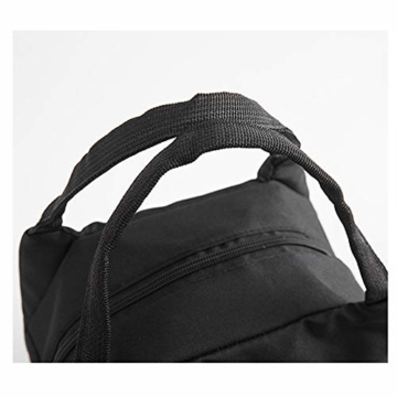 Allegorly Kühltasche Klein Leicht Lunch Tasche Isoliertasche Faltbar Wasserdicht Reißverschluss Lunchtasche klein Isoliertasche Lunchbag Thermotasche für Arbeit Schule und unterwegs - 4