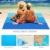 AWAVO Picknickmatte Stranddecke, extra große 200 * 210cm wasserdichte sandfreie Picknickdecke, schnell trocknende Strandmatte für Reisen, Camping, Wandern und Musikfestivals - 2