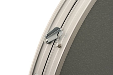 CampFeuer - Aluminium Klapptisch, Campingtisch, Falttisch, ca. 150 x 80 x 55/65/70 cm - 4