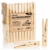 com-four® 100x Wäscheklammern XXL aus Holz - Nachhaltige Holzklammern aus Birkenholz - unbehandelte Holzwäscheklammern zum Wäscheaufhängen, ca. 10 cm (100 Stück - Birke - XXL) - 1