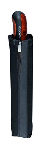 doppler Taschenschirm Carbon Magic XM Business – Übergroßes Schirmdach – Elegant – Schwarz - 4
