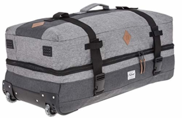 ELEPHANT Trolley XXL 80 cm / 120 Liter Rollreisetasche + Wäschebeutel (Two Tone Grau) - 3