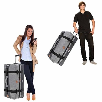 ELEPHANT Trolley XXL 80 cm / 120 Liter Rollreisetasche + Wäschebeutel (Two Tone Grau) - 5