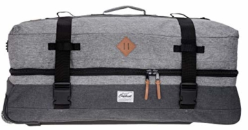 ELEPHANT Trolley XXL 80 cm / 120 Liter Rollreisetasche + Wäschebeutel (Two Tone Grau) - 7