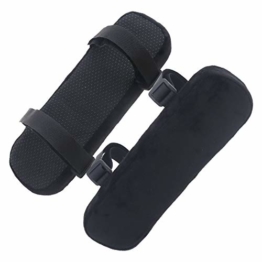 Ellbogenkissen, Memory-Schaum, Bürostuhl-Armlehnenpolster für Rollstuhl, 25,5 x 8 x 3,4 cm - 1