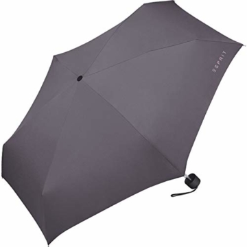 Esprit Taschenschirm Petito, 91 cm, Excalibur (Grau) - 2