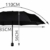 ISO TRADE Taschenschirm Auf-Zu Automatik 110cm Mini Regenschirm Winddicht schwarz #3406 - 6