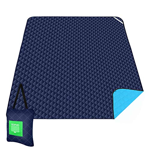 ISOPHO OutdoorPicknickdecke Extra große wasserdichte Campingdecke mit