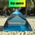 Juliyues Strandzelt pop up Strandmuschel Strandzelt Baby UV Schutz Extra Light Automatische mit Reißverschluss Tragbar Beach Zelt Wurfzelt für Familien Baby Urlaub - 2