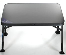 KMP know how in modern printing Aluminium Campingtisch Falttisch 80x60cm stufenlos höhenverstellbar Wasserfest schwarz Kampa Element - 1