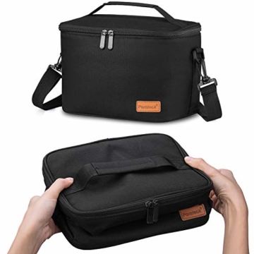 Kühltasche Klein Faltbar Thermotasche für Die Arbeit Männer Frauen Lunch Taschen Picknicktasche Isoliertasche Camping Reise Barbecue Milch Frühstücken Getränke Verstellbarer Schultergurt - 4