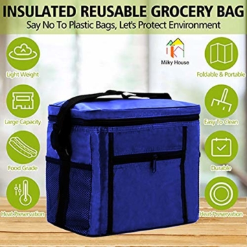 Kühltasche Mini,Kühltasche Klein mit Kühlakku,Thermotasche Faltbar,Kühltasche Klein Faltbar,Lunchtasche Kühltasche Klein,Kühltasche Klein - 2